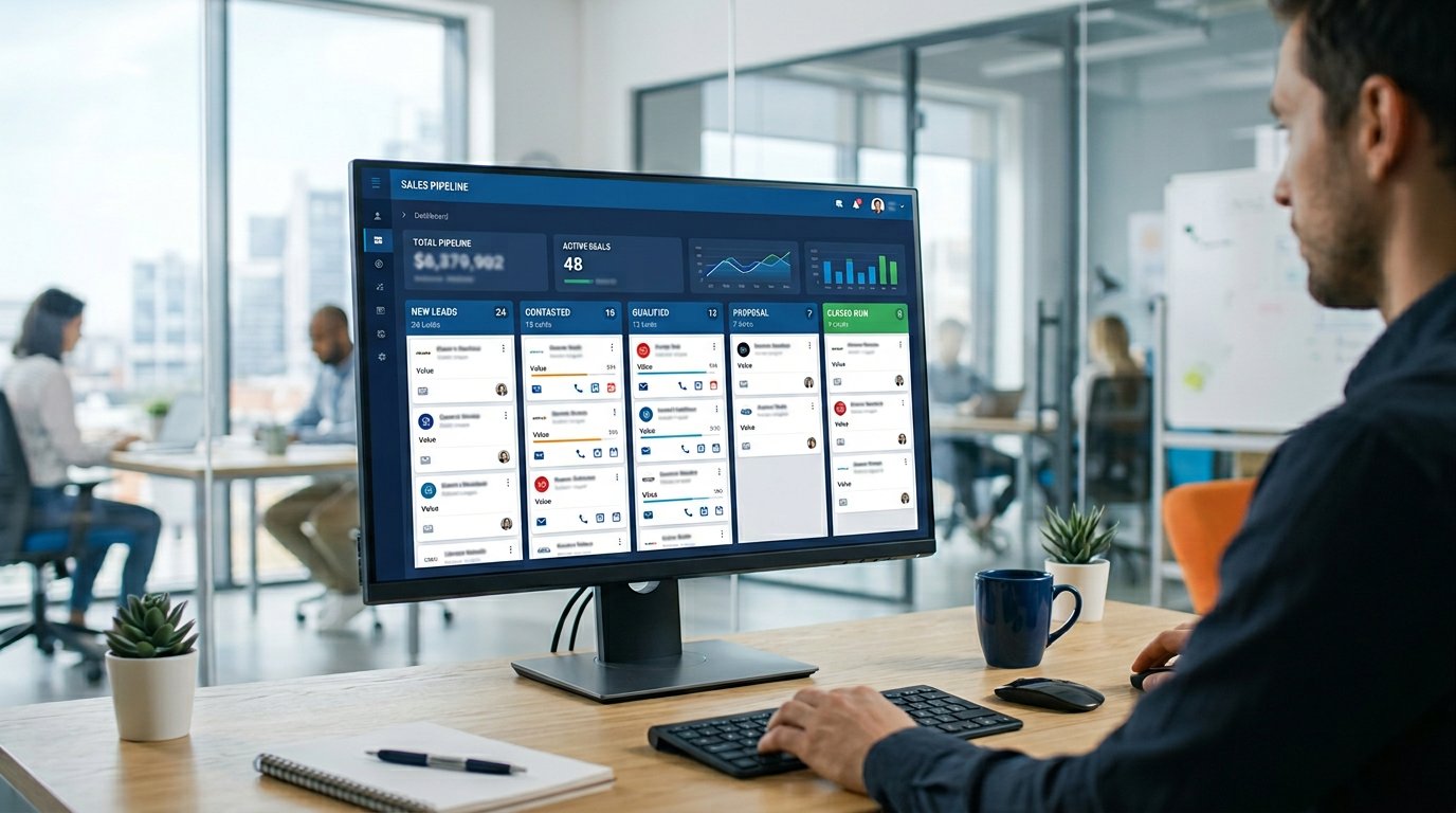A service business — one pipeline for every lead