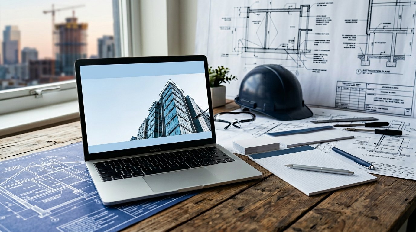 Dynamic Design — full digital foundation for a construction company