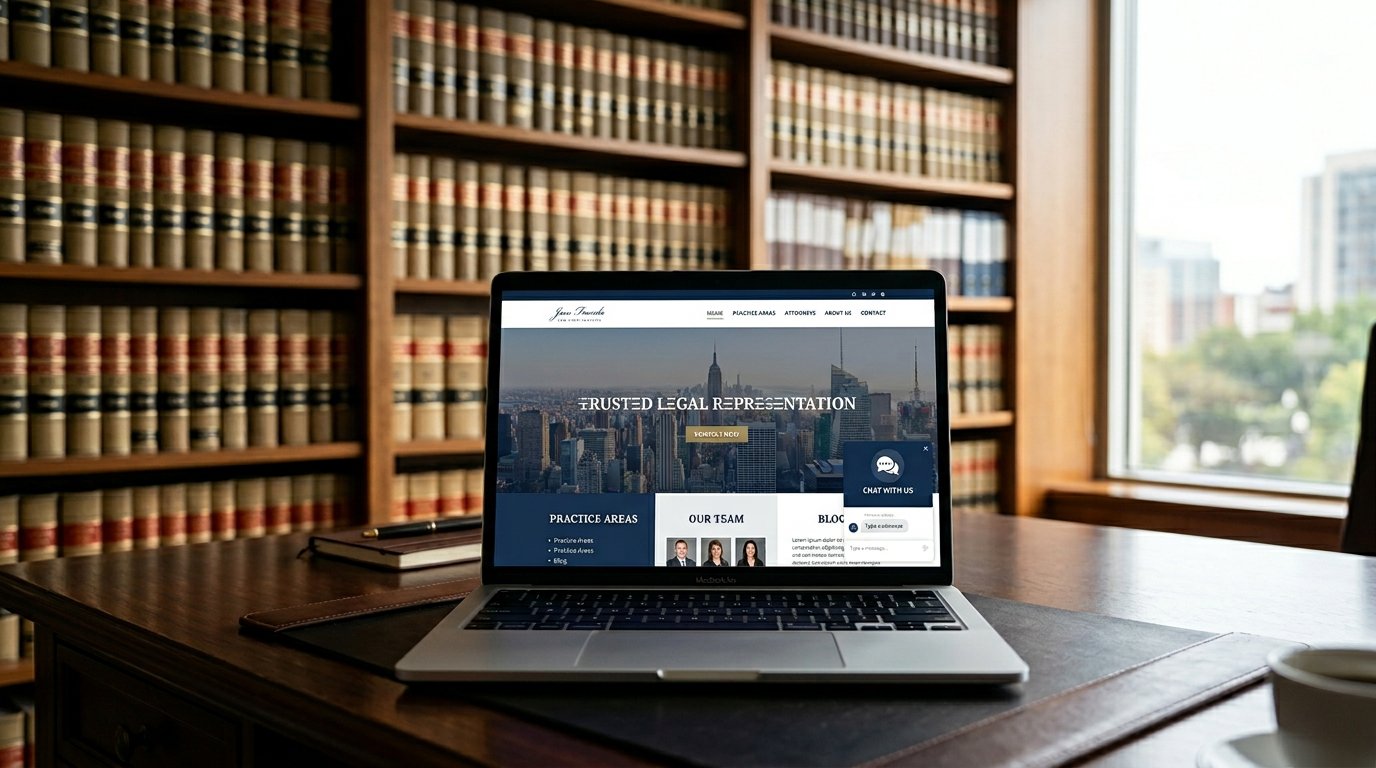 A law firm — a website that wins and books clients