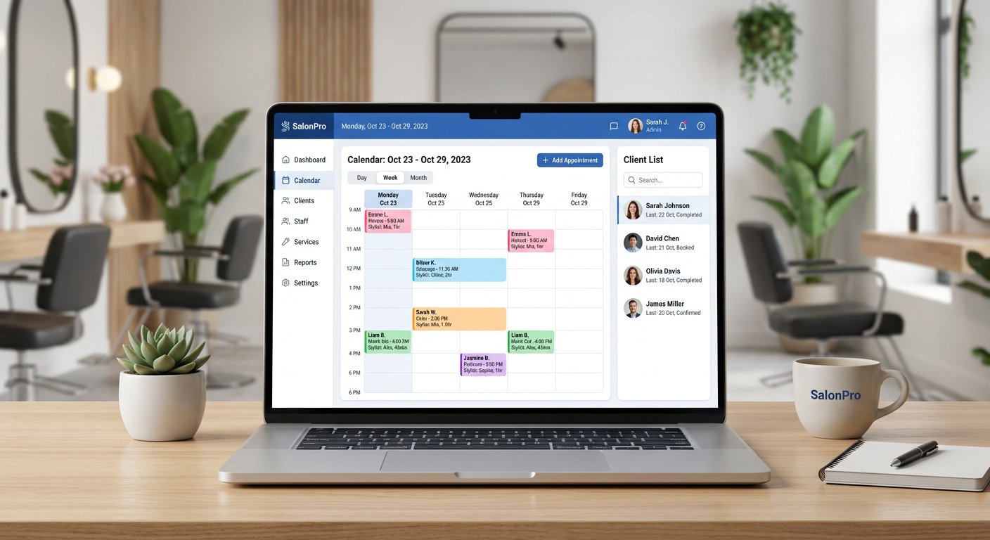 Salonist dashboard